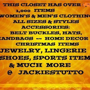 OVER 2,000 ITEMS NEW & VINTAGE -SEE LIST